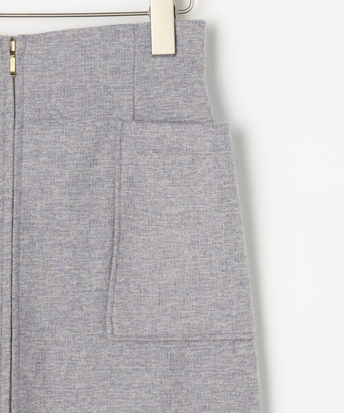 MICO COULIER（ミコクリエ）の「ネップツイードタイトスカート（スカート・レディース・ラベンダー/ネイビー・38/36）」の14枚目の写真