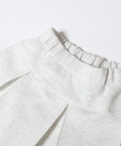 coca（coca）（コカ）の「キッズ　ソフトスウェットプリーツスカート（スカート・キッズ・ブラック/ライトグレー・130/140/150/120）」の8枚目の写真