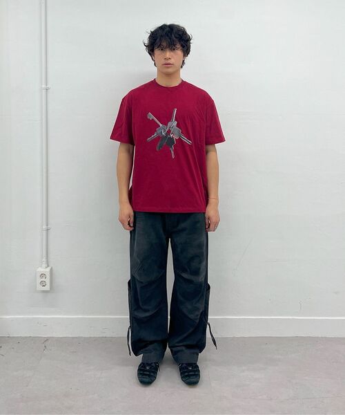 Millo Archive（ミロ アーカイブ）の「ボールドキーTシャツ[バーガンディ]（Tシャツ/カットソー・メンズ・その他・LARGE/X-LARGE/MEDIUM）」の10枚目の写真