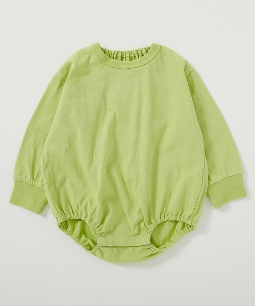 devirock（デビロック）の「綿100％ デビラボ プリント ゆったり 長袖 ロンパース（ロンパース・キッズ・ピンク系その他/イエロー系その他/グレー系その他/ホワイト系その他2/ブラック系その他/パープル系その他/ホワイト系その他/グリーン系その他2/グリーン系その他・80ｃｍ/70cm）」の17枚目の写真