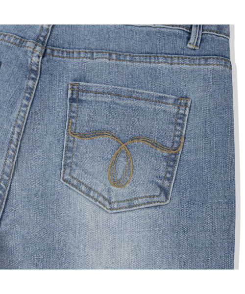 MOAA（モア）の「Fade Flare Jean (Sky Fade)（デニムパンツ・レディース・その他・SMALL/MEDIUM/LARGE）」の5枚目の写真