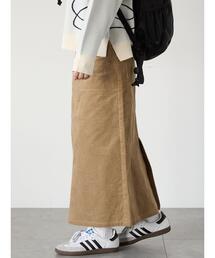 Lugnoncure | コーデュロイベイカースカート(スカート)