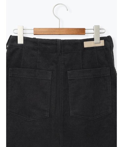Lugnoncure（ルノンキュール）の「コーデュロイベイカースカート（スカート・レディース・チャコールグレー/ベージュ/オフホワイト・M/L）」の20枚目の写真
