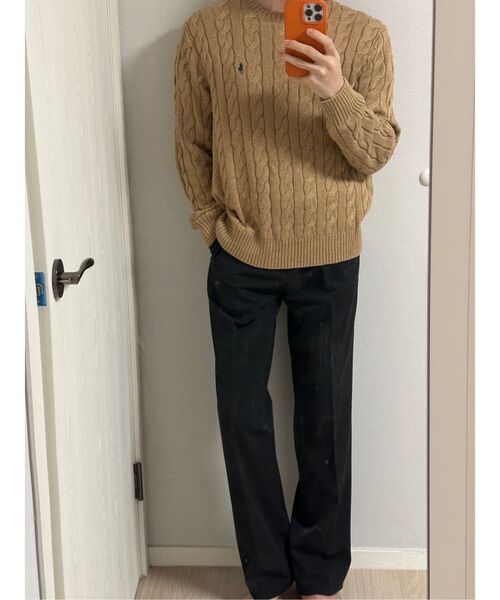 MUSINSA STANDARD（ムシンサスタンダード）の「セミワイド隠しバンディングスラックス[チャコールグレー]（スラックス・メンズ・その他・33/26/27/28/29/38/42/36/34/32/30/31/40）」の8枚目の写真