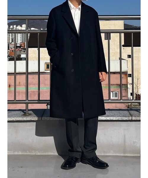MUSINSA STANDARD（ムシンサスタンダード）の「セミワイド隠しバンディングスラックス[チャコールグレー]（スラックス・メンズ・その他・33/26/27/28/29/38/42/36/34/32/30/31/40）」の11枚目の写真