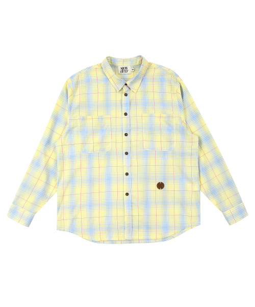 SLOWACID（スローアシッド）の「サマーライトチェックシャツ[レモン]（シャツ/ブラウス・レディース・その他・LARGE/MEDIUM）」の4枚目の写真