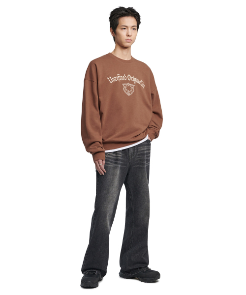 NOMANUAL(NOMANUAL)の「U.O SWEATSHIRT - BROWN(スウェット・レディース・その他・X-LARGE/SMALL/MEDIUM/LARGE)」の3枚目の写真