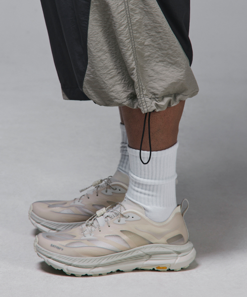 SCALLYWAG（スカリーワグ）の「カラー ブロック バミューダ ナイロン パンツ[チャコール]（その他パンツ・レディース・その他・MEDIUM）」の7枚目の写真