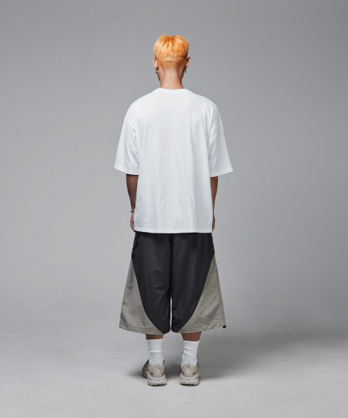 SCALLYWAG（スカリーワグ）の「カラー ブロック バミューダ ナイロン パンツ[チャコール]（その他パンツ・レディース・その他・MEDIUM）」の13枚目の写真