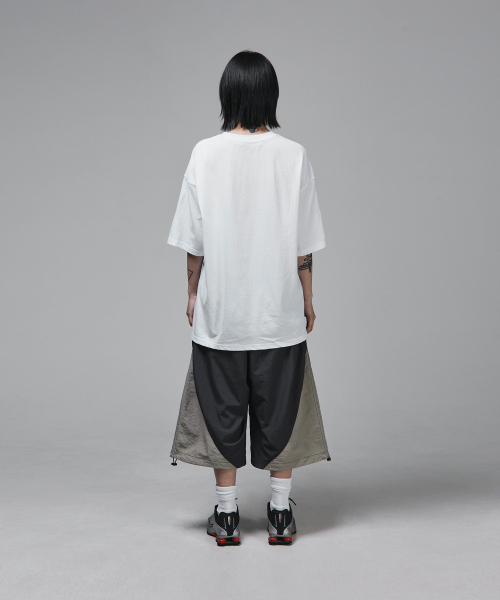 SCALLYWAG（スカリーワグ）の「カラー ブロック バミューダ ナイロン パンツ[チャコール]（その他パンツ・レディース・その他・MEDIUM）」の14枚目の写真