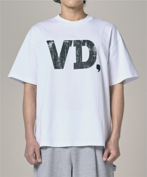 Verdnt（バーダント）の「ベーシックバーデントロゴ半袖Tシャツ[ホワイト]（Tシャツ/カットソー・レディース・ホワイト・SMALL/MEDIUM/LARGE）」の2枚目の写真