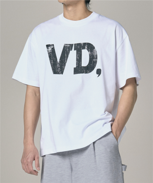 Verdnt（バーダント）の「ベーシックバーデントロゴ半袖Tシャツ[ホワイト]（Tシャツ/カットソー・レディース・ホワイト・SMALL/MEDIUM/LARGE）」の4枚目の写真