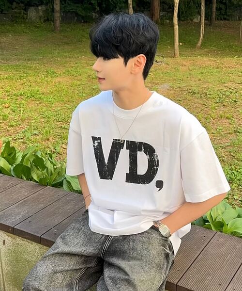 Verdnt（バーダント）の「ベーシックバーデントロゴ半袖Tシャツ[ホワイト]（Tシャツ/カットソー・レディース・ホワイト・SMALL/MEDIUM/LARGE）」の10枚目の写真