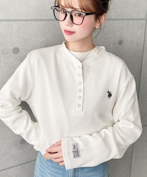 U.S. POLO ASSN.(���[�G�X�|���A�b�X��)��U.S.POLO ASSN.�����|�C���g�h�J�������b�t���w�����[�l�b�N�v���I�[�o�[(T�V���c/�J�b�g�\�[)