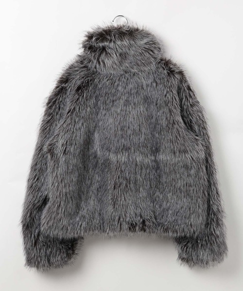 BAYFLOW（ベイフロー）の「【EF(エフ)】エコファージャケット（WOMEN）（ブルゾン・レディース・チャコール/ブラウン・FREE）」の6枚目の写真