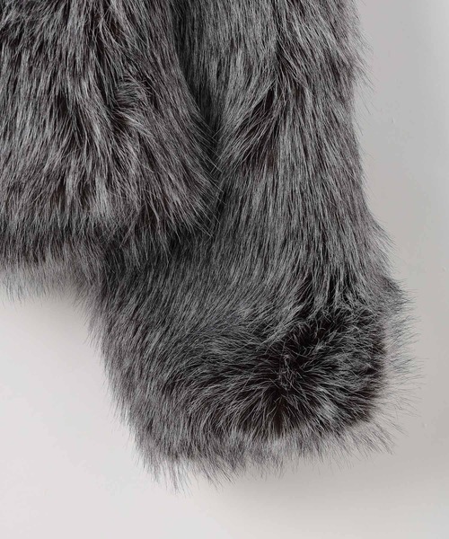 BAYFLOW（ベイフロー）の「【EF(エフ)】エコファージャケット（WOMEN）（ブルゾン・レディース・チャコール/ブラウン・FREE）」の9枚目の写真