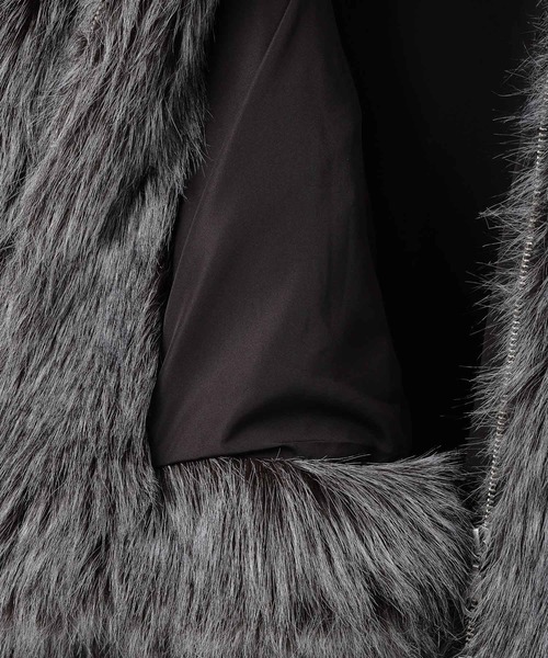 BAYFLOW（ベイフロー）の「【EF(エフ)】エコファージャケット（WOMEN）（ブルゾン・レディース・チャコール/ブラウン・FREE）」の13枚目の写真