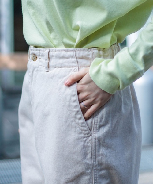 D.M.G.（ドミンゴ）の「[D.M.G / ディーエムジー] コットンリネンカツラギ ストレートイージーパンツ（その他パンツ・レディース・キナリ・M/S）」の11枚目の写真
