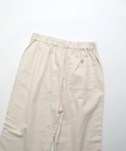 D.M.G.（ドミンゴ）の「[D.M.G / ディーエムジー] コットンリネンカツラギ ストレートイージーパンツ（その他パンツ・レディース・キナリ・M/S）」の20枚目の写真
