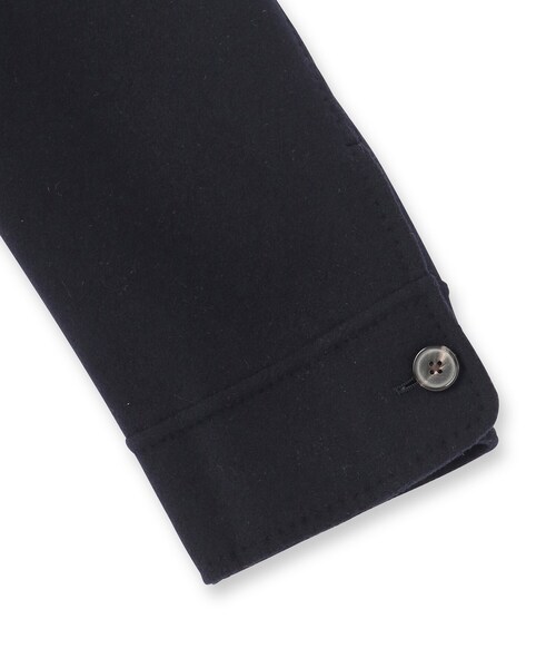 DRESSTERIOR（ドレステリア）の「D．C．WHITE（ディーシーホワイト）W FACE CPO｜ジャケット（ステンカラーコート・メンズ・ネイビー・46/48/50）」の6枚目の写真