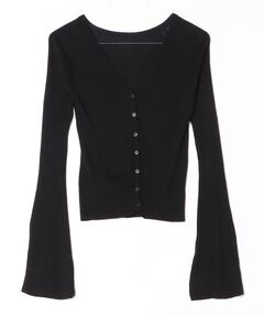 ペプラムニットカーディガン（カーディガン/ボレロ）｜anuans（ア