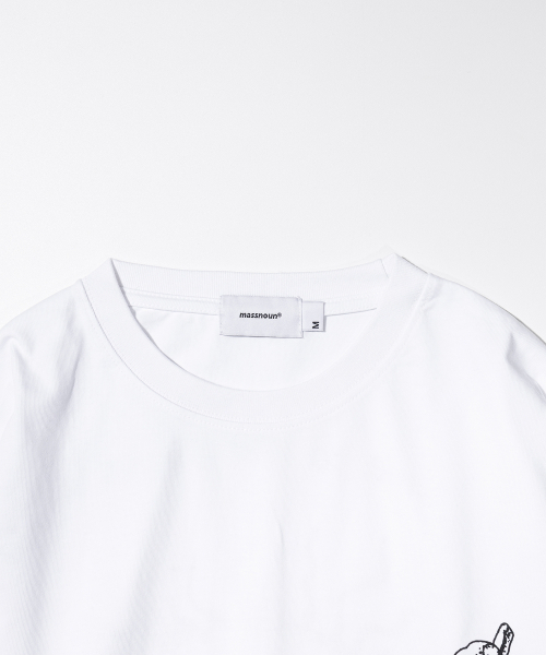 MASSNOUN（マスノウン）の「デジタルドラッグ ロングスリーブ Tシャツ MFTLS003-WT（Tシャツ/カットソー・レディース・その他・LARGE/MEDIUM）」の3枚目の写真