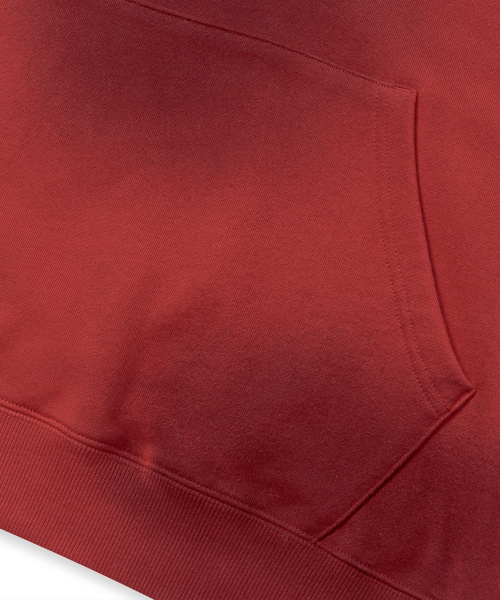 BROWNBREATH（ブラウンブレス）の「TAKE INSPIRATION WASHED HOODIE - RED（パーカー・レディース・その他・LARGE/X-LARGE/SMALL/MEDIUM）」の2枚目の写真