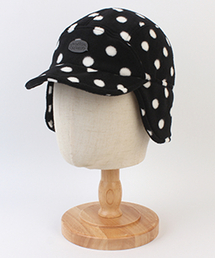 UNIVERSAL CHEMISTRY（ユニバーサルケミストリー）の「フリースドットハーフイヤーフラップキャップ（ハット）」