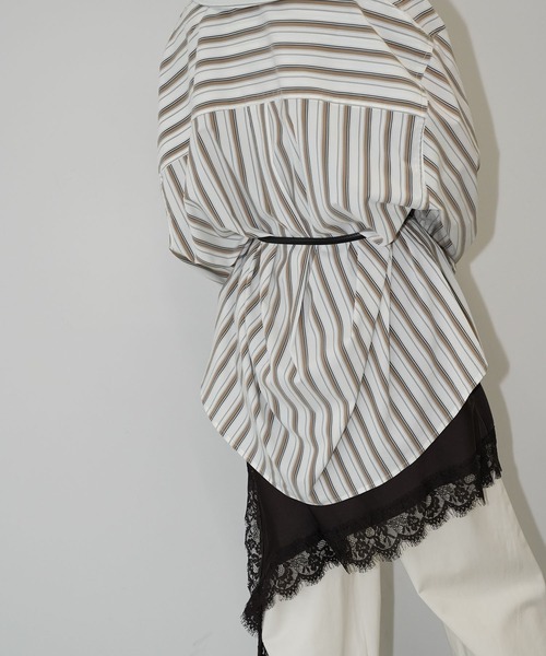 chuclla（チュクラ）の「ダブルリング ナローベルト cha25a019（ベルト・レディース・ブラック・FREE）」の4枚目の写真