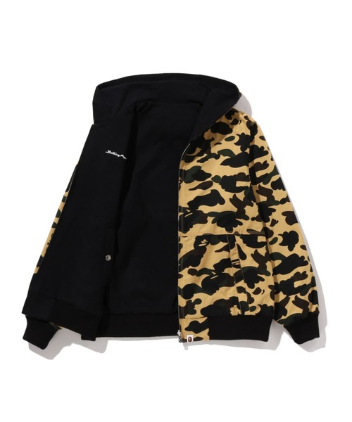 1ST CAMO REVERSIBLE ZIP HOODIE JACKET M（ミリタリージャケット）｜A