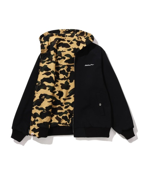 A BATHING APE(アベイシングエイプ)の「1ST CAMO REVERSIBLE ZIP HOODIE JACKET M(ミリタリージャケット・メンズ・イエロー・MEDIUM/LARGE/XX-LARGE/SMALL/X-LARGE)」の6枚目の写真