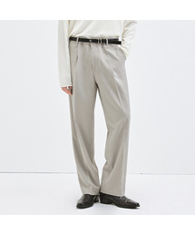 LMOOD（エルムード）の「アワードプリーツワイドスラックスタン（スラックス）」