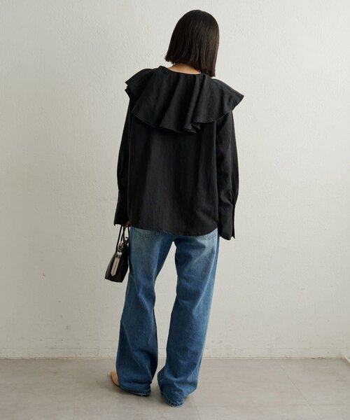 Omekashi（オメカシ）の「ダメージデニムパンツ（デニムパンツ・レディース・オフホワイト/ブルー・36/38）」の17枚目の写真