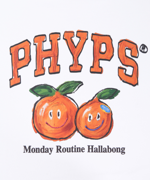 PHYSICAL DEPARTMENT（フィジカル デパートメント）の「モンデイルーチン ハルラボン 半袖Tシャツ_ホワイト（Tシャツ/カットソー・レディース・その他・LARGE/MEDIUM/SMALL/X-LARGE）」の5枚目の写真