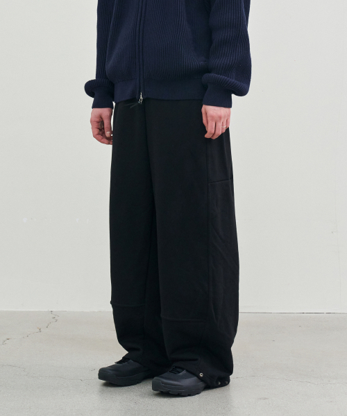 easy sweat pants (black)