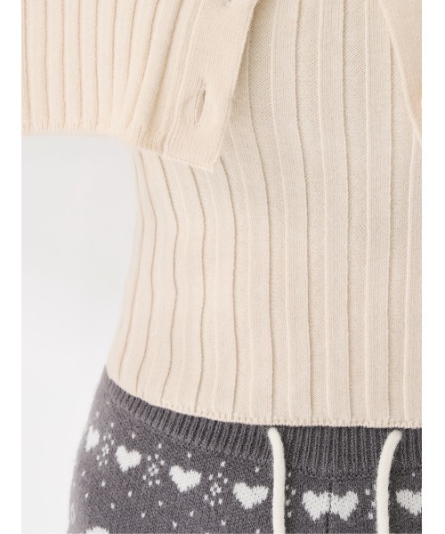 ショルダーオープンアンサンブルニットトップス（ニット/セーター