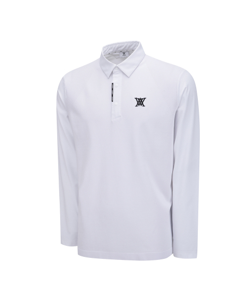 ANEW GOLF（アニューゴルフ）の「MEN SP HYBRID LONG T-SHIRT_WH（ポロシャツ・メンズ・その他・X-LARGE/XX-LARGE/XXX-LARGE/MEDIUM/LARGE）」の3枚目の写真