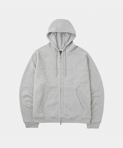 LETTERCOMO(レテルコモ)の「ヘビーコットンインシジョンフードジップアップグレー(パーカー・レディース・その他・MEDIUM/LARGE/X-LARGE)」の1枚目の写真