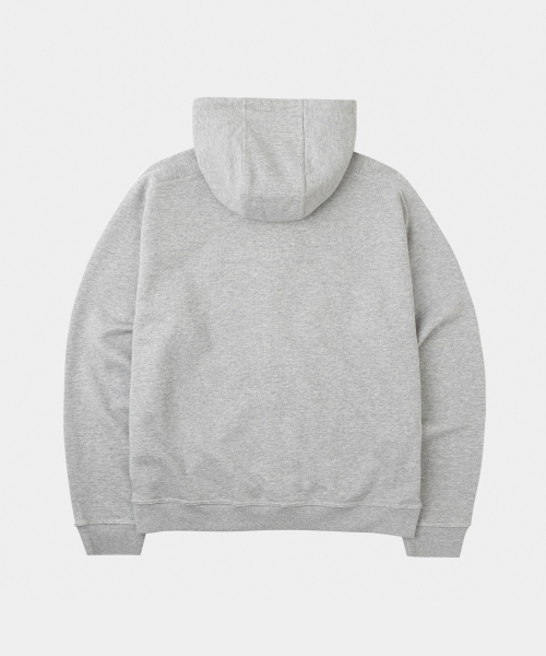 LETTERCOMO(レテルコモ)の「ヘビーコットンインシジョンフードジップアップグレー(パーカー・レディース・その他・MEDIUM/LARGE/X-LARGE)」の2枚目の写真