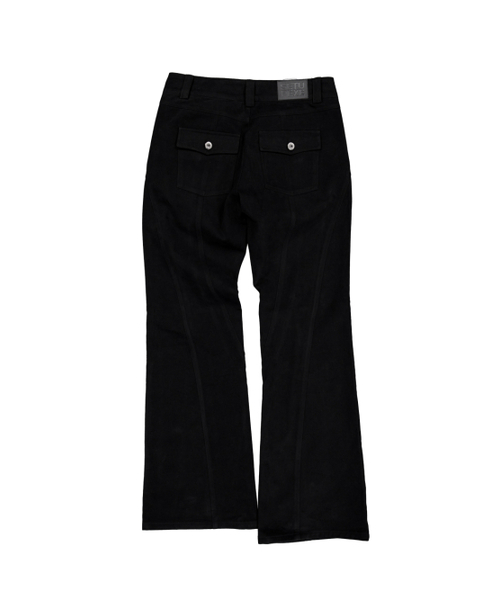 SETUP-EXE(セットアップイーエックスイー)の「LINE BOOTCUT PANTS / BLACK(その他パンツ・レディース・その他・SMALL/MEDIUM)」の3枚目の写真