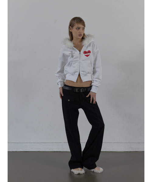 SETUP-EXE(セットアップイーエックスイー)の「LINE BOOTCUT PANTS / BLACK(その他パンツ・レディース・その他・SMALL/MEDIUM)」の7枚目の写真