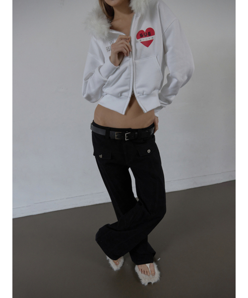 SETUP-EXE(セットアップイーエックスイー)の「LINE BOOTCUT PANTS / BLACK(その他パンツ・レディース・その他・SMALL/MEDIUM)」の9枚目の写真