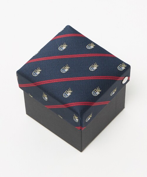 ネクタイ チーフ セット（クレスト） / キッズ 手洗い可能（ネクタイ