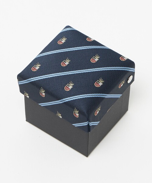 ネクタイ チーフ セット（クレスト） / キッズ 手洗い可能（ネクタイ