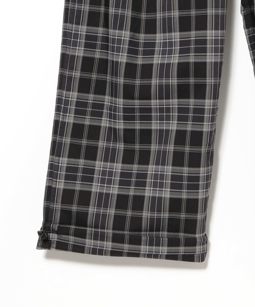 BEAMS（ビームス）の「チェック ワイド イージーパンツ【ワイドストレートフィット】（その他パンツ・メンズ・ベージュ/ブラック・S/XL/L/M）」の6枚目の写真