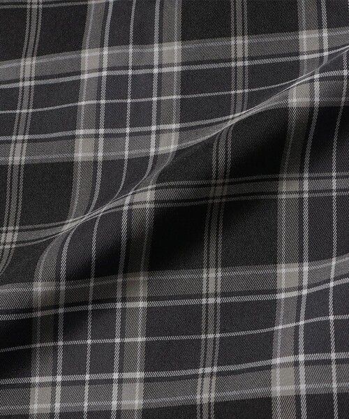 BEAMS（ビームス）の「チェック ワイド イージーパンツ【ワイドストレートフィット】（その他パンツ・メンズ・ベージュ/ブラック・S/XL/L/M）」の10枚目の写真