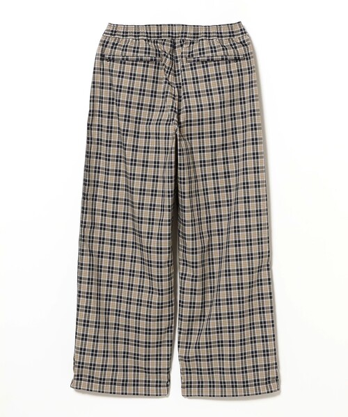 BEAMS（ビームス）の「チェック ワイド イージーパンツ【ワイドストレートフィット】（その他パンツ・メンズ・ベージュ/ブラック・S/XL/L/M）」の15枚目の写真