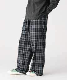 BEAMS(�r�[���X)�̃`�F�b�N ���C�h �C�[�W�[�p���c�y���C�h�X�g���[�g�t�B�b�g�z(���̑��p���c)