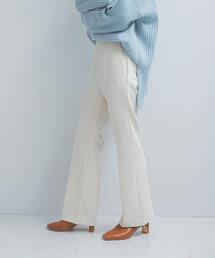 URBAN RESEARCH ROSSO WOMEN | スリットフレアストレッチパンツ(その他パンツ)