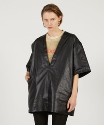PRANK PROJECT | レザーライクオーバーT / Leather-like Over T(Tシャツ/カットソー)